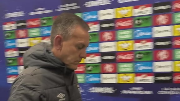 Horacio Melgarejo no declaró ante los medios de comunicación cuando pasó por zona mixta. (Video: Andreé Galdos / Depor)