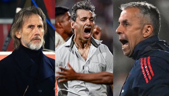 Una búsqueda rápida: Las opciones de Universitario para reemplazar a Jorge Fossati. (Video: L1 Max | Fotos: Getty Images)