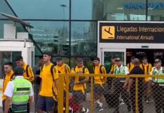 Sin Cavani, ni Advíncula: Boca Juniors llegó a Perú para su duelo ante Alianza Lima