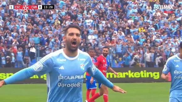 Martín Cauteruccio marcó el 1-0 de Sporting Cristal sobre Mannucci. (Video: L1 MAX)