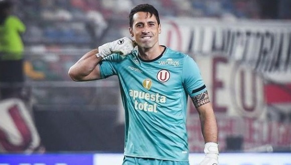 Sebastián Britos atajó 33 partidos con Universitario de Deportes. (Video y foto: Universitario)