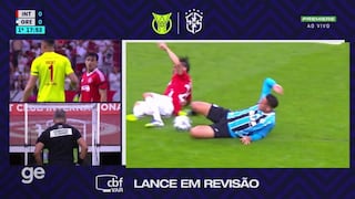 ¿Fue justo el cobro? Erick Noriega provoca penal en el Gremio vs Internacional por el Brasileirao