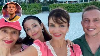 Familia de Oliver Sonne llegó a Miami para alentar a la Selección Peruana | VIDEO