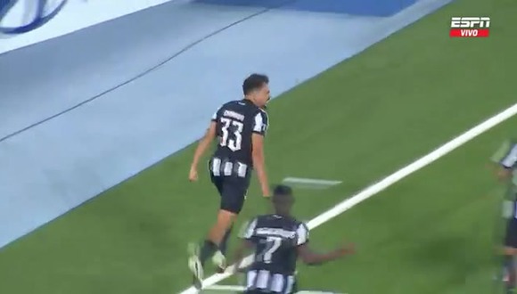 Gol de Carlos Eduardo para el 1-0 de Botafogo vs. Universitario. (Video: ESPN)