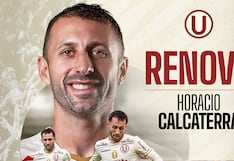 Uno de los héroes del título en 2023: Universitario anunció la renovación de Horacio Calcaterra