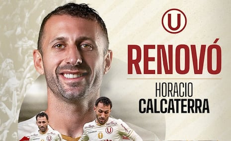 Uno de los héroes del título en 2023: Universitario anunció la renovación de Horacio Calcaterra