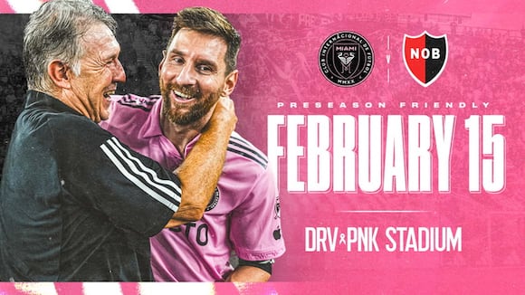 Amistoso entre Inter Miami y Newell's Old Boys