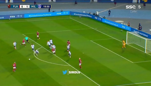 Golazo de Pedro para 1-1 de Flamengo vs. Al Hilal. (Video: DIRECTV)