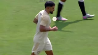 ¡De ‘9’! Golazo de Matías Di Benedetto para el 1-0 de Universitario vs. Melgar en amistoso