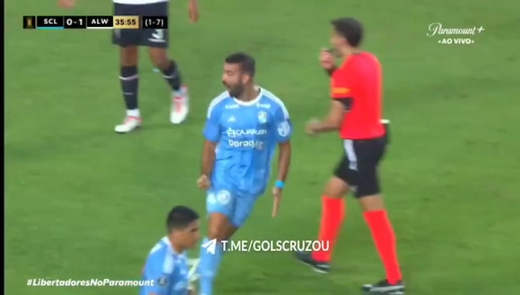 El gol de Cauteruccio en el Sporting Cristal vs. Always Ready (Fuente: Paramount+)
