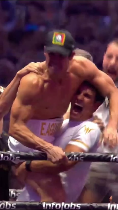 ¡Edu Aguirre venció a Gastón Edul en la Velada del Año! Tremenda victoria que lo celebra toda España
