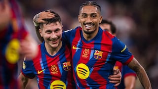 Es una paliza: goles de Roony y Raphinha para el 5-0 de Barcelona vs. Athletic Club