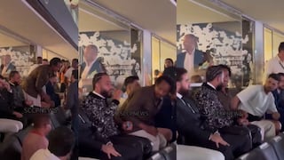 Un hincha más: André Carrillo se lució en estadio de Corinthians junto a Memphis Depay