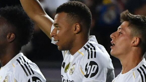 Gol de Kylian Mbappé para el 2-0 del Real Madrid vs. Kairat. (Video: ESPN)