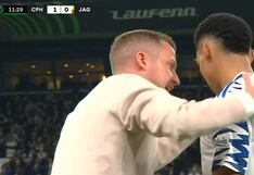 ¡Centro perfecto! Asistencia de López con Copenhague por la Conference League