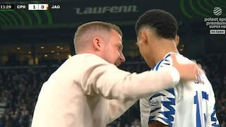 ¡Centro perfecto! Asistencia de López con Copenhague por la Conference League