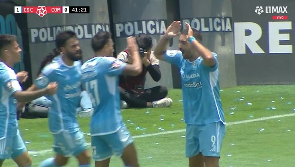 Martín Cauteruccio anotó el 1-0 de Cristal vs. Comerciantes Unidos. (Video: Liga 1 MAX)