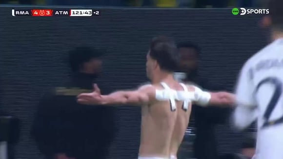 Gol de Brahim Díaz para el 5-3 del Real Madrid vs. Atlético de Madrid. (Vídeo: DSports).