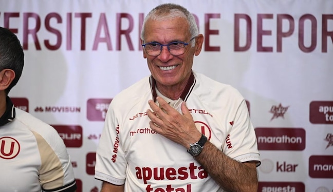 Héctor Cúper su objetivo con Universitario y un posible cambio de sistema. (Foto: GEC)