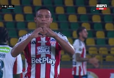 ¡Con suspenso! Gol de Luis Muriel puso el 1-0 de Junior vs Sporting Cristal