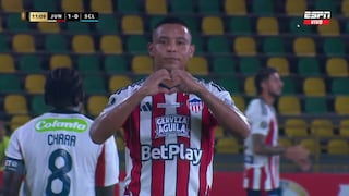 ¡Con suspenso! Gol de Luis Muriel puso el 1-0 de Junior vs Sporting Cristal