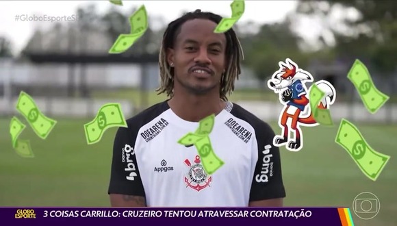La confesión de Carrillo sobre la oferta de Cruzeiro | VIDEO: Globo Esporte