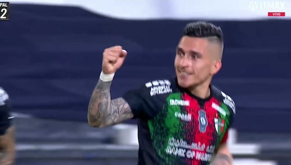 Gol de Bryan Carrasco, Palestino 2-1 Alianza Lima. (Video: L1 MAX)