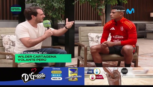Wilder Cartagena habló sobre el presente de Perú. (Video: Movistar Deportes)
