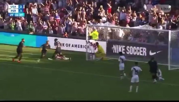 ¡Estocada final de Estados Unidos! Tillman y Hall marcaron en seis minutos ante Perú (Video: AmérIca TV)