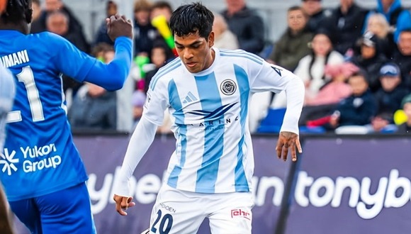 Joao Grimaldo dio una asistencia en la goleada del Riga FC por la Liga de Letonia. (Video: Riga FC)