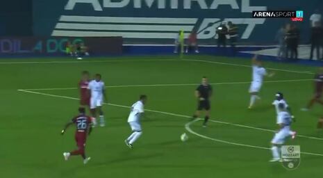 ¡Qué manera de estrenarse! Golazo de Sergio Peña en la victoria del OFK Beograd