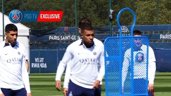 PSG entrena para el partido ante Clermont. (Video: PSG)