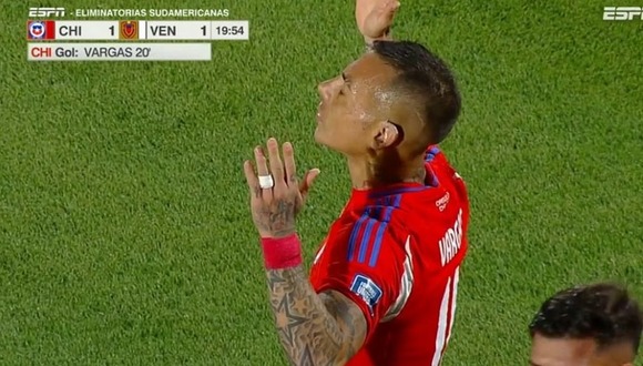 Gol de Eduardo Vargas en Chile vs Venezuela por Eliminatorias 2026. (Video: Diario Albo)