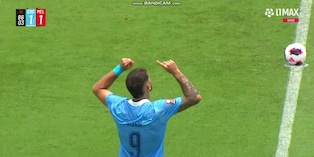 ¡Ahora sí apareció! Gol de Felipe Vizeu para el 1-1 de Sporting Cristal vs. Melgar