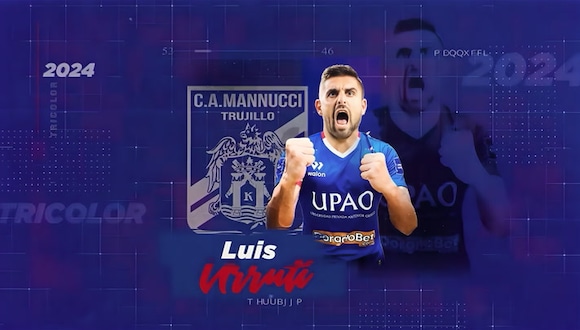 Luis Urruti fue oficializado por Mannucci para el Clausura 2024. (Vídeo: @camannucci).