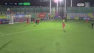 ¡Nadie lo pudo parar! Golazo de Jean Franco Trujillo para el 3-3 de Perú vs. Rusia en el Mundial Sub-15