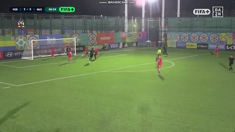 ¡Nadie lo pudo parar! Golazo de Jean Franco Trujillo para el 3-3 de Perú vs. Rusia en el Mundial Sub-15