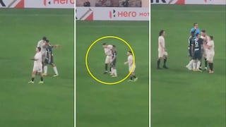 El tenso enfrentamiento entre Renzo Garcés y Gustavo Dulanto en el clásico