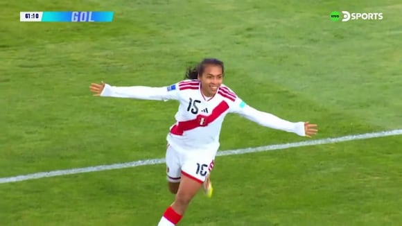 Gol de Luz Campoverde para el 2-1 de Perú vs Chile | VIDEO: DSports