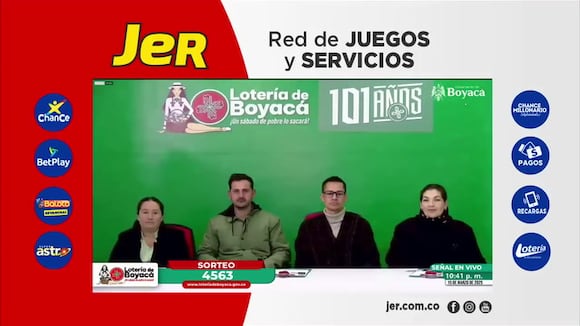 Resultados LOTERIA DE BOYACA del 15 de marzo de 2025. (Video: @@ElResultado / Youtube)