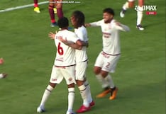 ¡Apareció de cabeza! Gol de Williams Riveros para el 1-1 de Universitario vs. Los Chankas