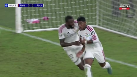 ¡Nunca los den por muertos! Goles de Endrick y Rüdiger para el 4-3 del Real Madrid vs. Roma