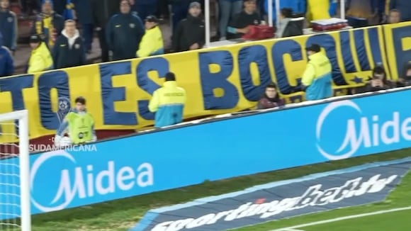 Boca vs. Recoleta. (Video: Boca)