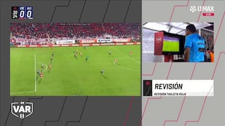 VAR cambió todo: Salazar vio la roja y Cienciano se quedó con 10 ante Alianza Lima