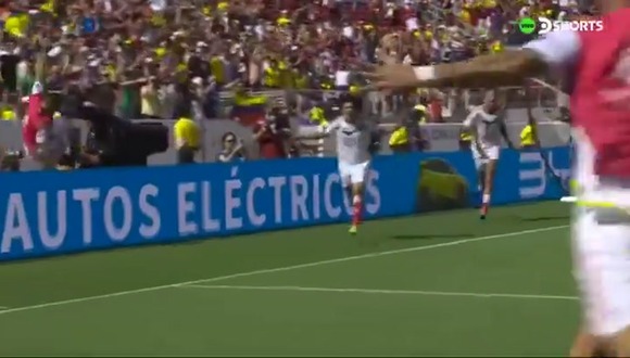 Gol de Eduard Bello para el 2-1 de Venezuela vs. Ecuador. (Video: DSports)