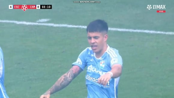 Santiago González marcó el 4-0 de Sporting Cristal sobre Mannucci. (Video: L1 MAX)