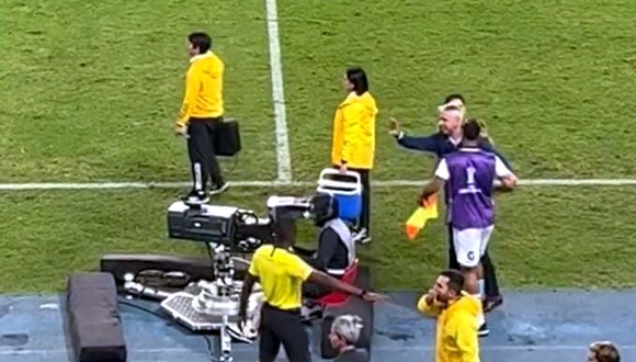 Los gestos de Tiago Nunes que enfurecieron a River Plate (Video: Nicole Sotelo)