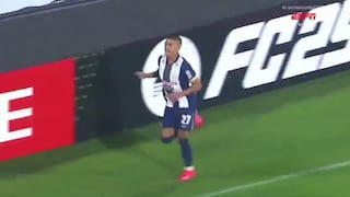 ¡Cazador en el área! Gol de Kevin Quevedo para el 1-0 de Alianza Lima vs. Nacional