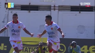 ¡Adelantó a los locales! Gol de José Ataupillco para el 1-0 de Atlético Grau vs. Sporting Cristal