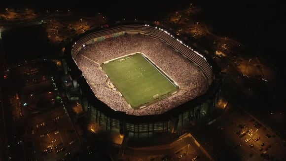 Estadio Monumental recibe final de Copa Libertadores. (Video: Alejandro Domínguez / X)